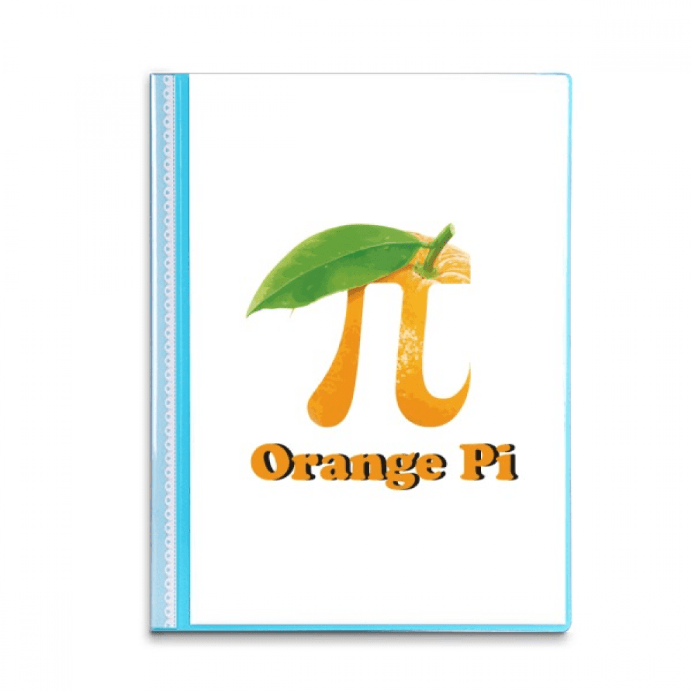 Calculation Mathematical Pi Orange Book Sheet Protectors Portfolio ...