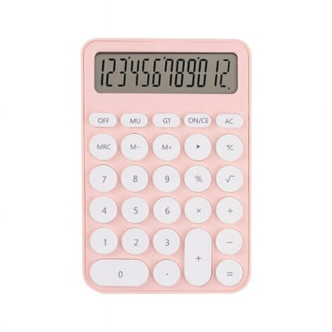Deli 12-Digit Desktop Calculator, Dual Power, Extra Large LCD Display ...