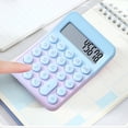 thumbnail image 1 of Calculator Campus Dopamine Color Calculator Large Screen 8 Digit Display Office Finance Portable Calculator For Elementary School Teens For Office Home, 1 of 6