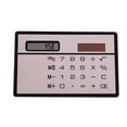 thumbnail image 1 of Calculator Portable 8 Digit Durable Ultra Thin Mini Card Calculator for Home, 1 of 7