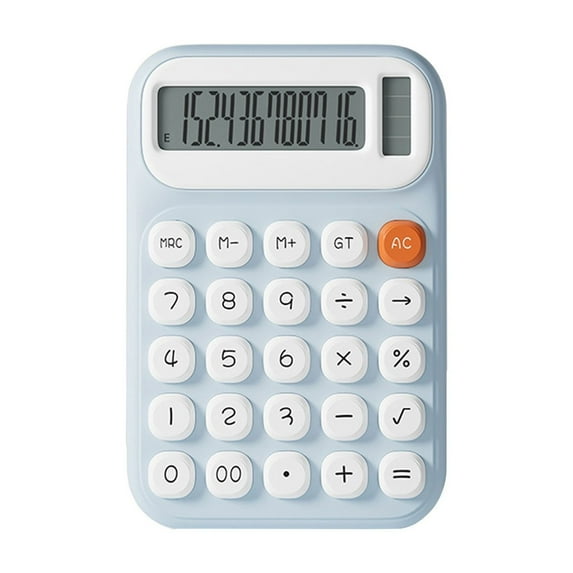 Calculator Solar and Battery Powered Calculator, Portable Dual Power Supply for Office and Finance Use, High Aesthetics with Large Buttons, Basic to Advanced Functions Solar Calculator