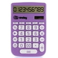 thumbnail image 1 of Calculator For Students Purple, Basic Calculator 12 Digits Solar Powered Calculators Large Display Office Desktop Calculator Four Function Handheld Desk Calculator Perfect for Office & School-By Enday, 1 of 8