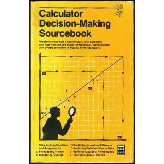 Pre-Owned Calculator decision-making sourcebook (Paperback) 0895120143 9780895120144