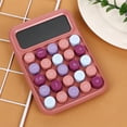 thumbnail image 1 of Calculators Desktop, Cute Calculator Small Portable Scientific Calculator For Students 12 Digits Mini Body Plastic Keys Non-slip Bottom Pad Clear Keys, 1 of 6
