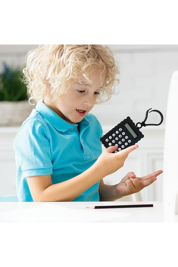Calculators Desktop,Portable Digit Basic Calculator,Pocket Calculator Small,Digit Small Desktop Calculators,Portable Student Mini Calculator Exam High Appearance Cute Keychain Maze Computer