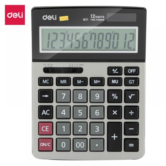 Calculators,Standard Function Electronics Desk Calculator, Big Button 12 Digit Large LCD Display,Desktop Calculators for Daily and Basic Office