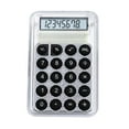 thumbnail image 1 of Calculators for Students 8-Digit Transparent Desktop Electronic Calculator 3.34 in x 2.12 in x 0.31 in with Big Buttons and Auto Shut-Off, 1 of 8