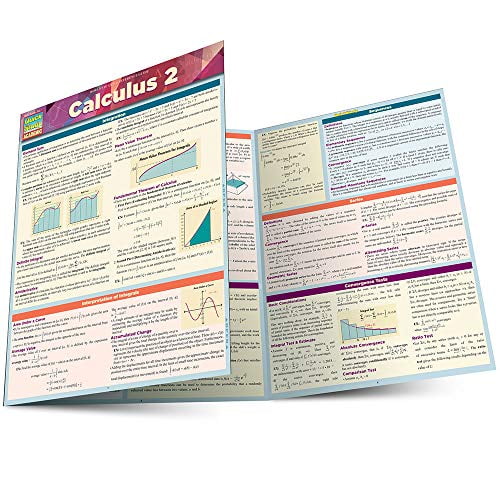 Pre-Owned Calculus 2: A Quickstudy Laminated Reference Guide (Misc.) 1423233034 9781423233039