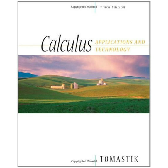 Pre-Owned Calculus: Applications and Technology (with CD-ROM) (Available Titles CengageNOW) (Hardcover) 0534464963 9780534464967