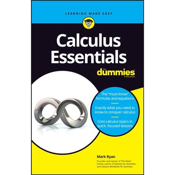 Pre-Owned Calculus Essentials for Dummies (Paperback) 1119591201 9781119591207