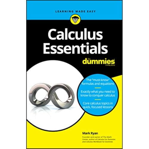 Pre-Owned Calculus Essentials for Dummies (Paperback) 1119591201 9781119591207