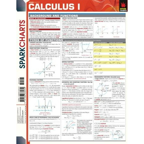 Pre-Owned Calculus I (SparkCharts)
