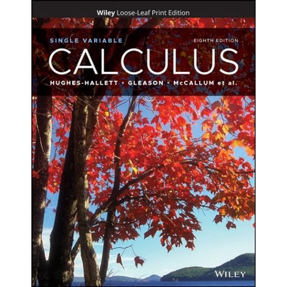 Calculus: Single Variable