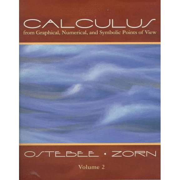 Pre-Owned Calc from Graph, Num, & Sym Points View: Volume II (Paperback) 0030169771 9780030169779