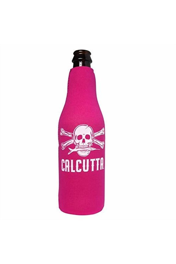 Bottle Cooler Fuscia with White Logo