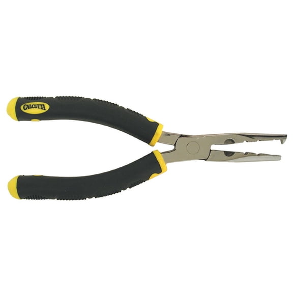 Calcutta Ultra Grip Split Ring Pliers CR Matte Finish, 6"