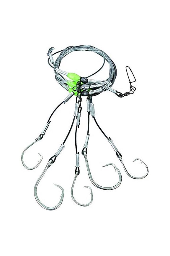 Deep Drop Rig 5 Count Fishing Hooks, 0.1 lbs