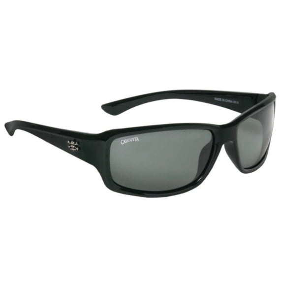 Calcutta Outrigger Polarized Sunglasses, Black/Gray Lens