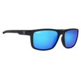 thumbnail image 1 of Calcutta Palma Sola Polarized Sunglasses Shiny Black Frame/Blue Mirror Lens, 1 of 1