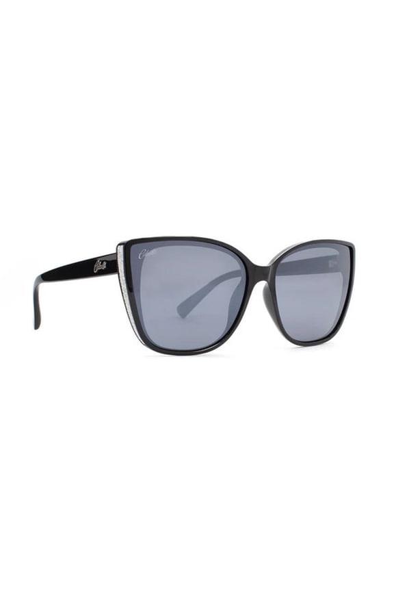 Sunglasses Starfish - Shiny Black Frame / Gray