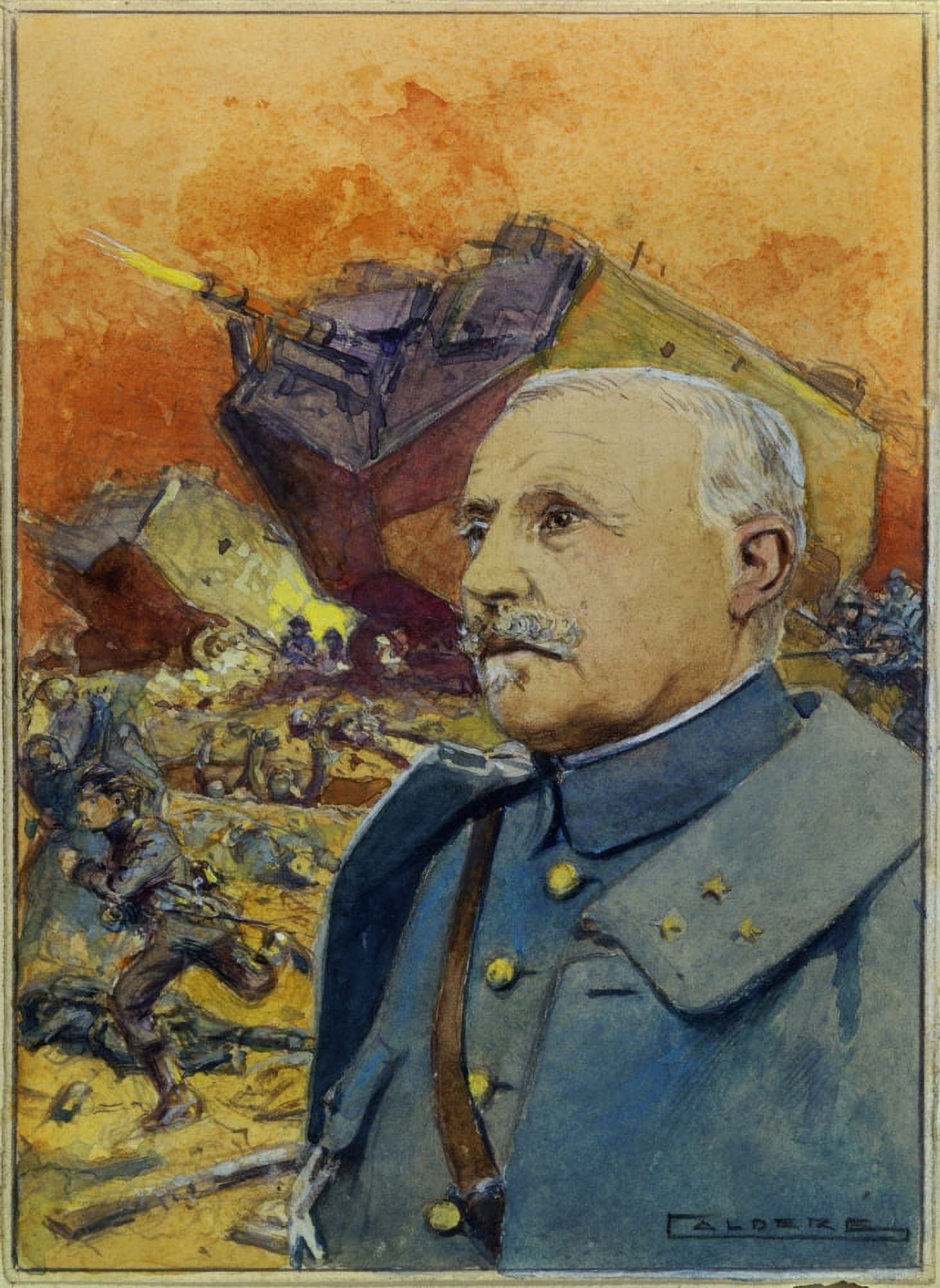 Caldere (20Th Century) Canvas Art - (24 x 36)