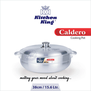 Caldero Pot Metal Finish | 38cm