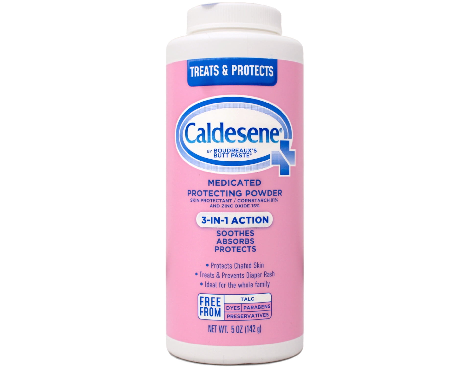Caldesene Medicated Protecting Powder for Chafed Skin, Treats & Prevent Diaper Rush, 5 OZ