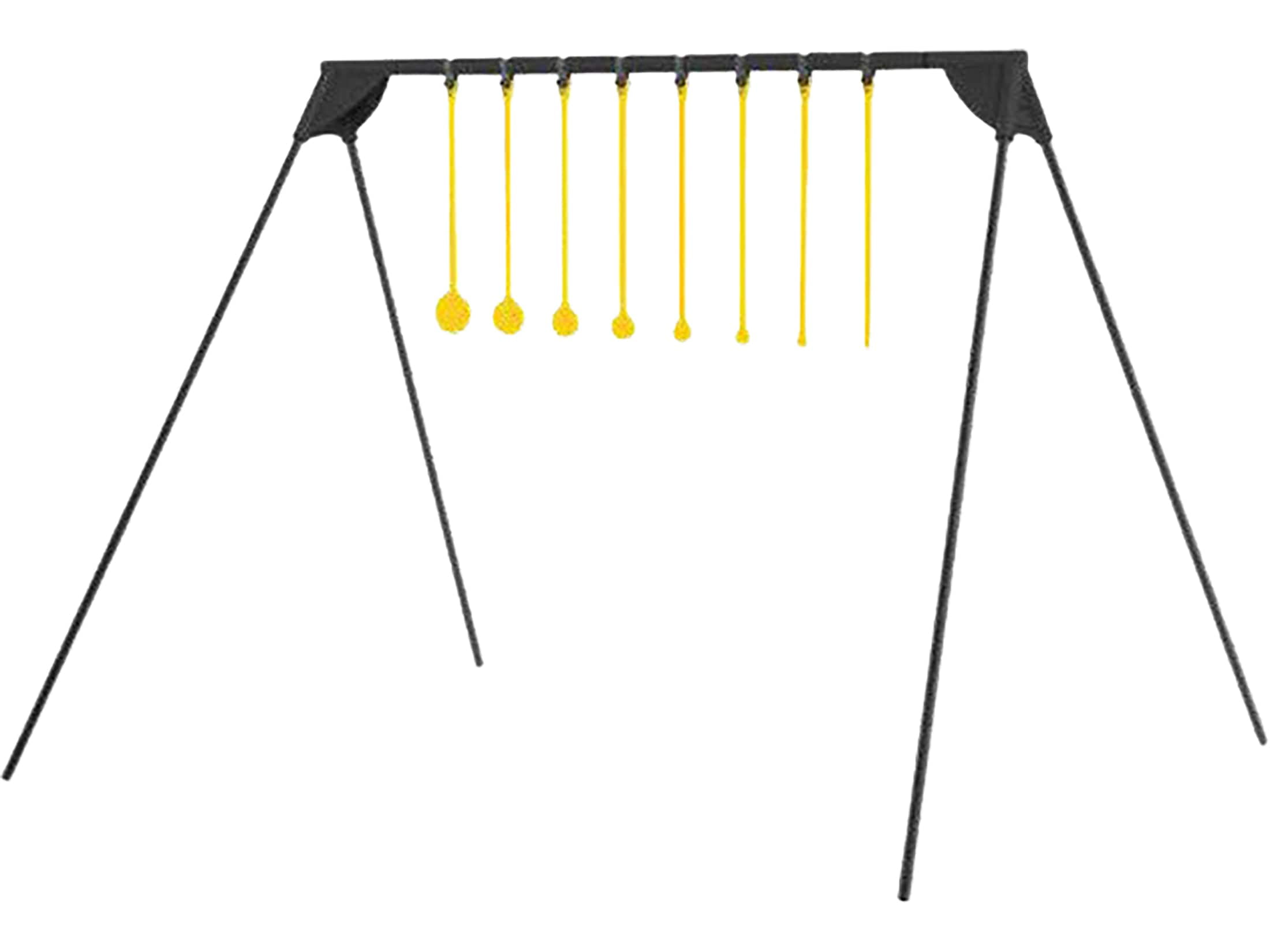 Caldwell AR500 Rimfire Kyl Challenge Target Kit w/Stand, Black/Yellow