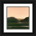 thumbnail image 1 of Caldwell, Carolyn 12x12 Black Ornate Wood Framed with Double Matting Museum Art Print Titled - Pink River, 1 of 4