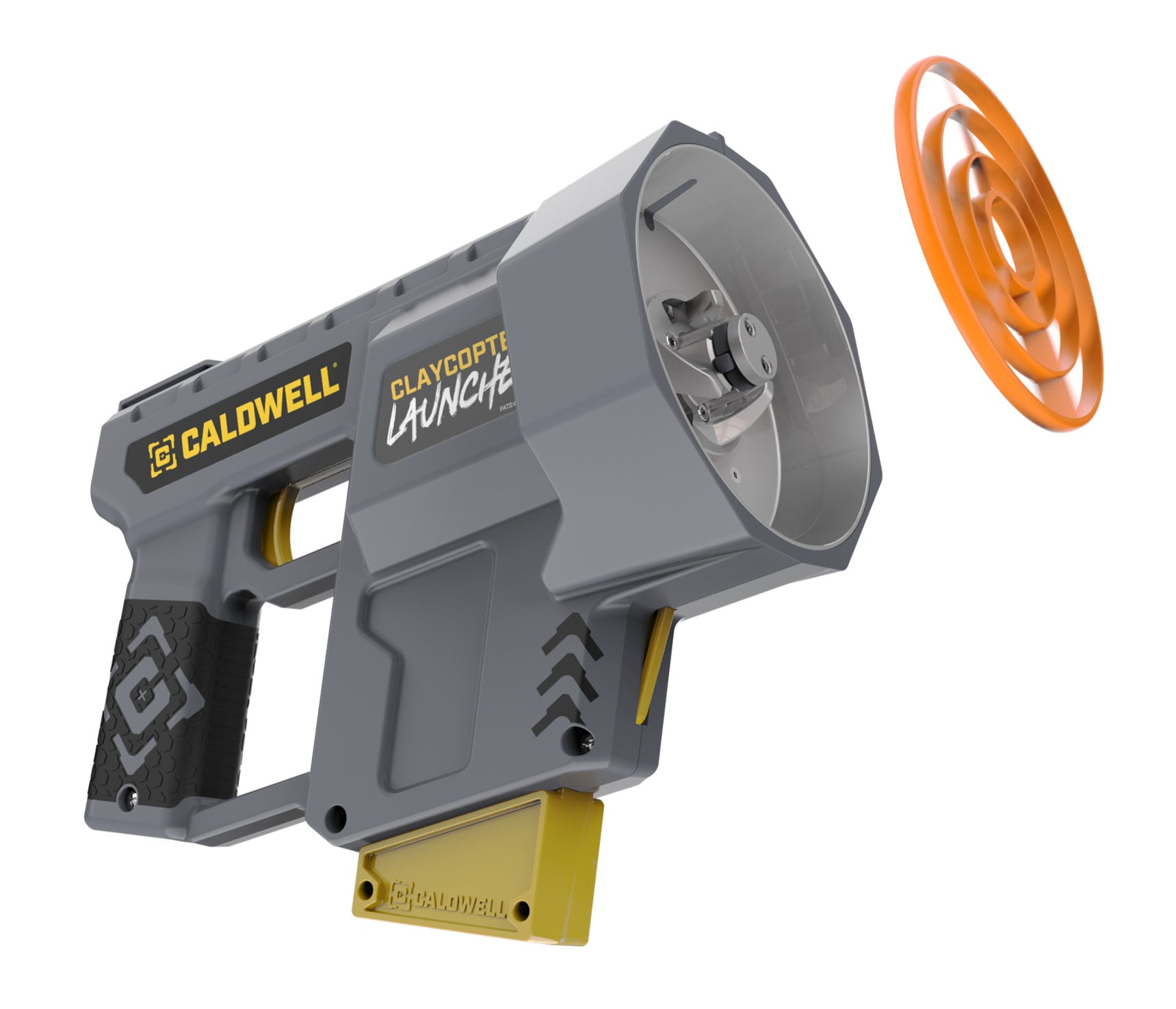 Caldwell ClayCopter Hand-Held Clay Pigeon Thrower Hunting Accessory Rechargeable Launcher