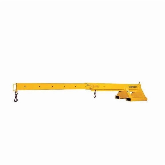 Caldwell Forklift Boom,22" W,4,000 lb,Yellow FB-40