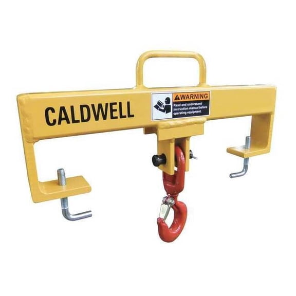 Caldwell Forklift Beam,Swivel Hook,Cap 4000 lb. 10S-2-20