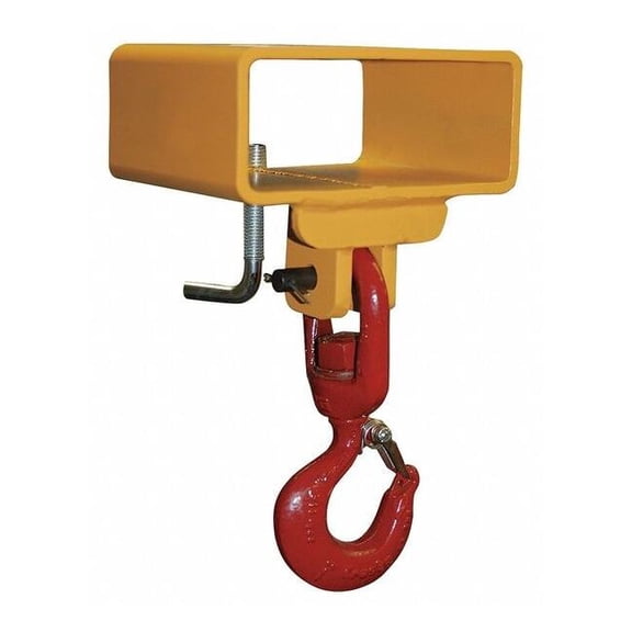Caldwell Lifting Hook,Sgl Fork,Sgl Swivel,3000Lb. 5S-1 1/2-5