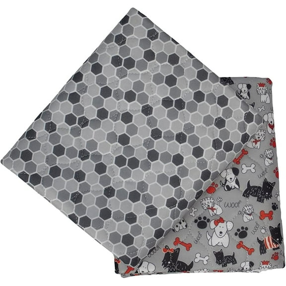 Caldwell's Pet Supply Co. 24x36 Washable Pee Pads for Dogs, Medium (Set of 2)