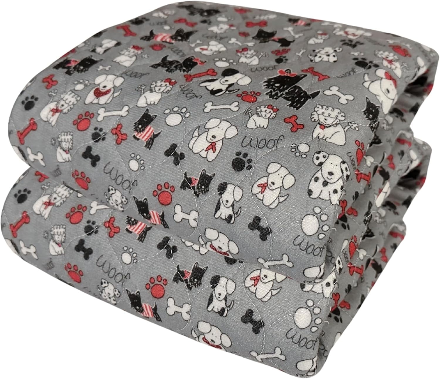 Caldwell's Pet Supply Co. 30x36 Washable Pee Pads for Dogs, Medium Dog Mats (Set of 2)