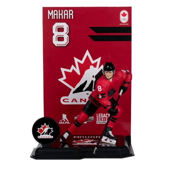 Cale Makar (Canada Hockey) Olympics 7" Posed Figure McFarlane's SportsPicks #33