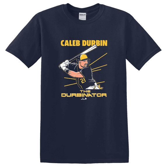 Caleb Durbin The Durbinator Milwaukee Baseball T-Shirt