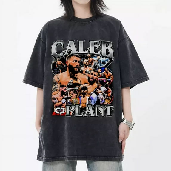 Caleb Plant Limited Bootleg Tee Vintage 90s Graphic Wrestling Shirts Retro Marti