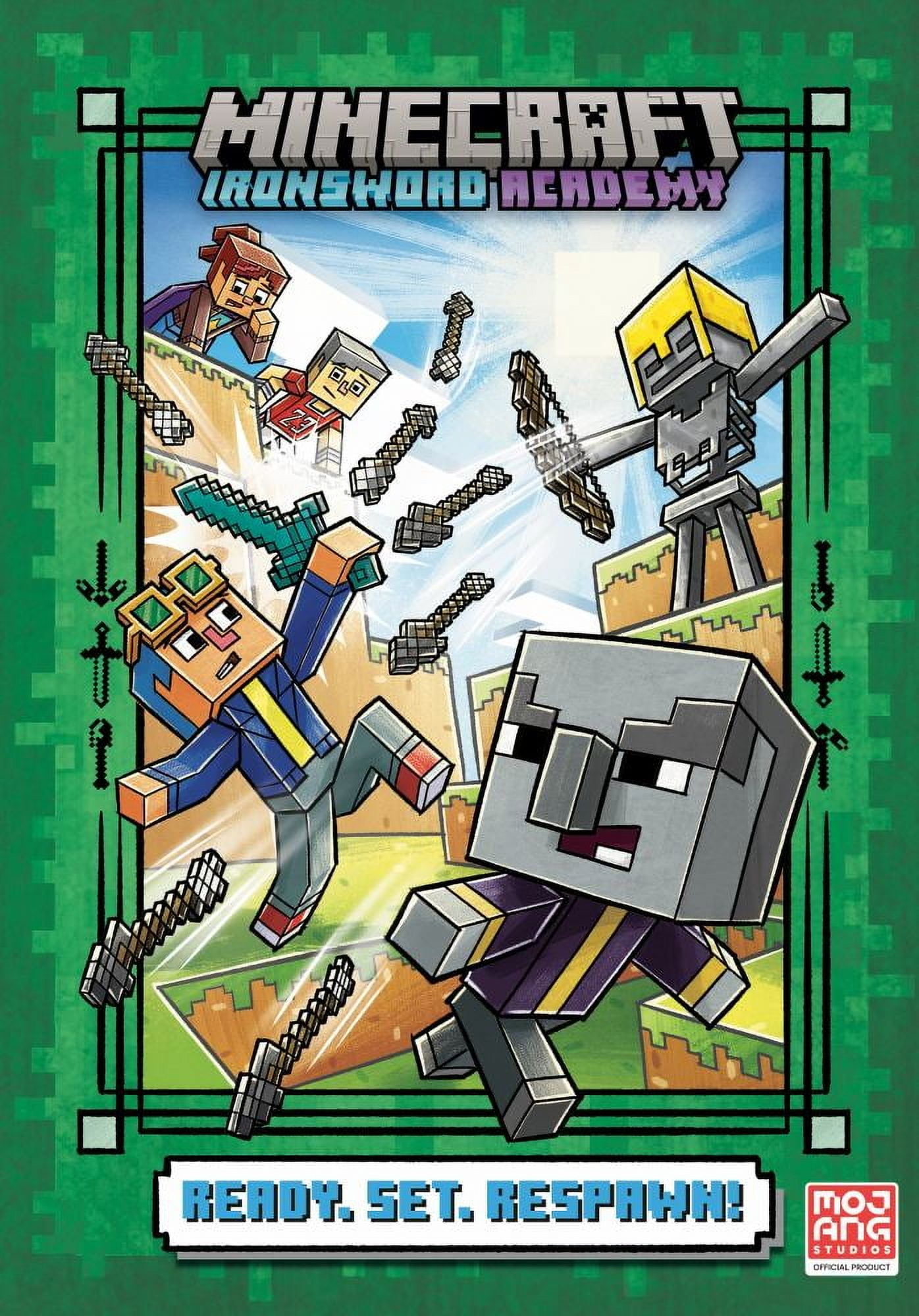 Caleb Zane Huett: Ready. Set. Respawn! (Minecraft Ironsword Academy #1) (Hardcover)