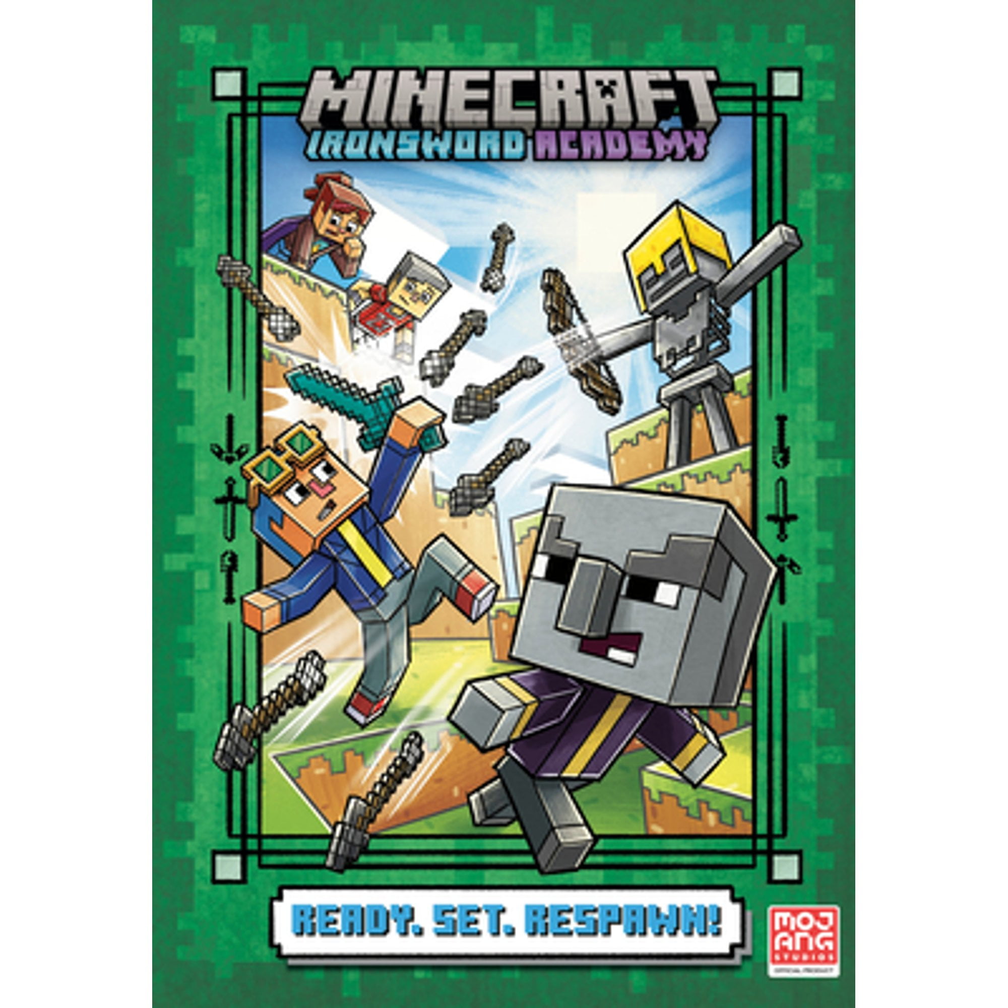 Pre-Owned Caleb Zane Huett: Ready. Set. Respawn! (Minecraft Ironsword Academy #1) (Hardcover)