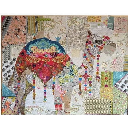 Caleb the Camel Collage Quilt Pattern by Fiberworks