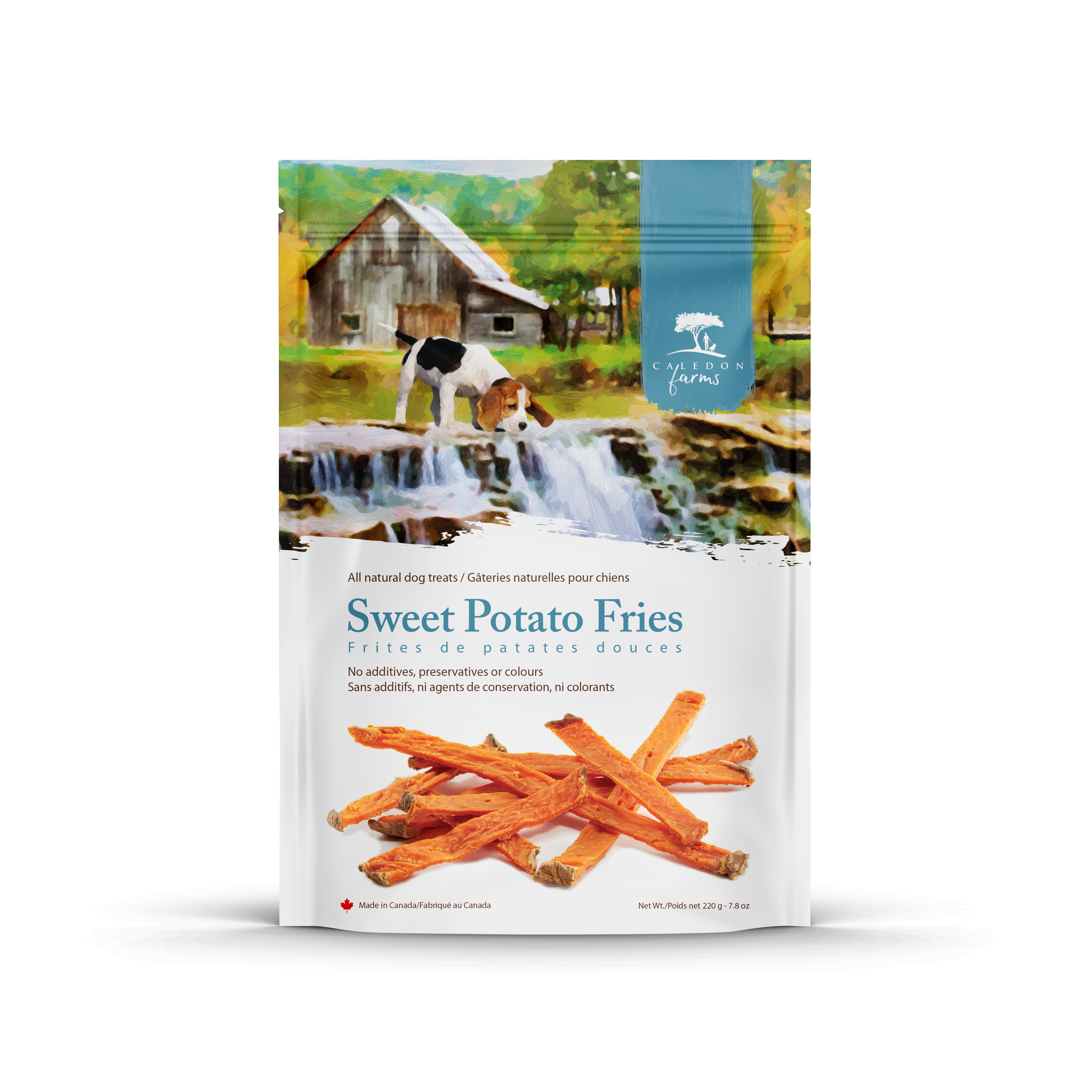 Caledon Farms Sweet Potato Fries 7.8oz Dog Treats