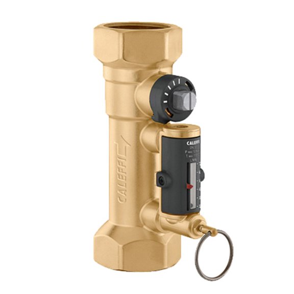(Price/Each)Caleffi 132662A Manual Balancing Valve with Flowmeter 1" NPT 3 to 10 GPM