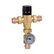 Caleffi 521416A 3-way Thermostatic Mixing Valve 1/2 Inch Press Con