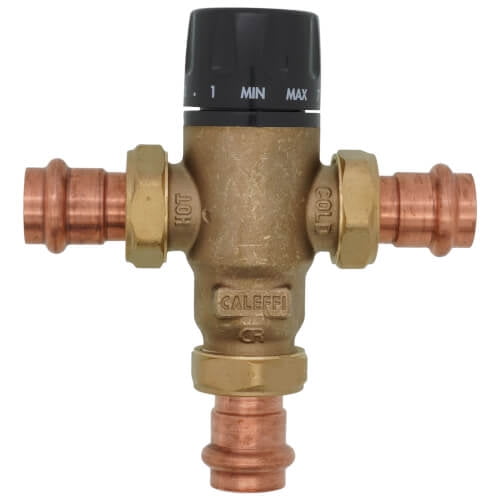 Caleffi 521506A MixCal 3-way Mixing Valve 3/4" Press