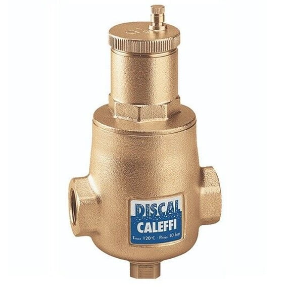 Caleffi 551006A DISCAL Air Separators: Brass, 1" NPT Female