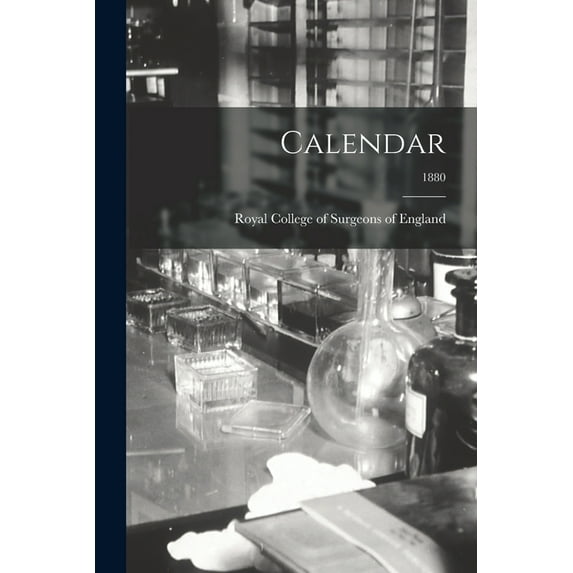 Calendar; 1880 (Paperback)
