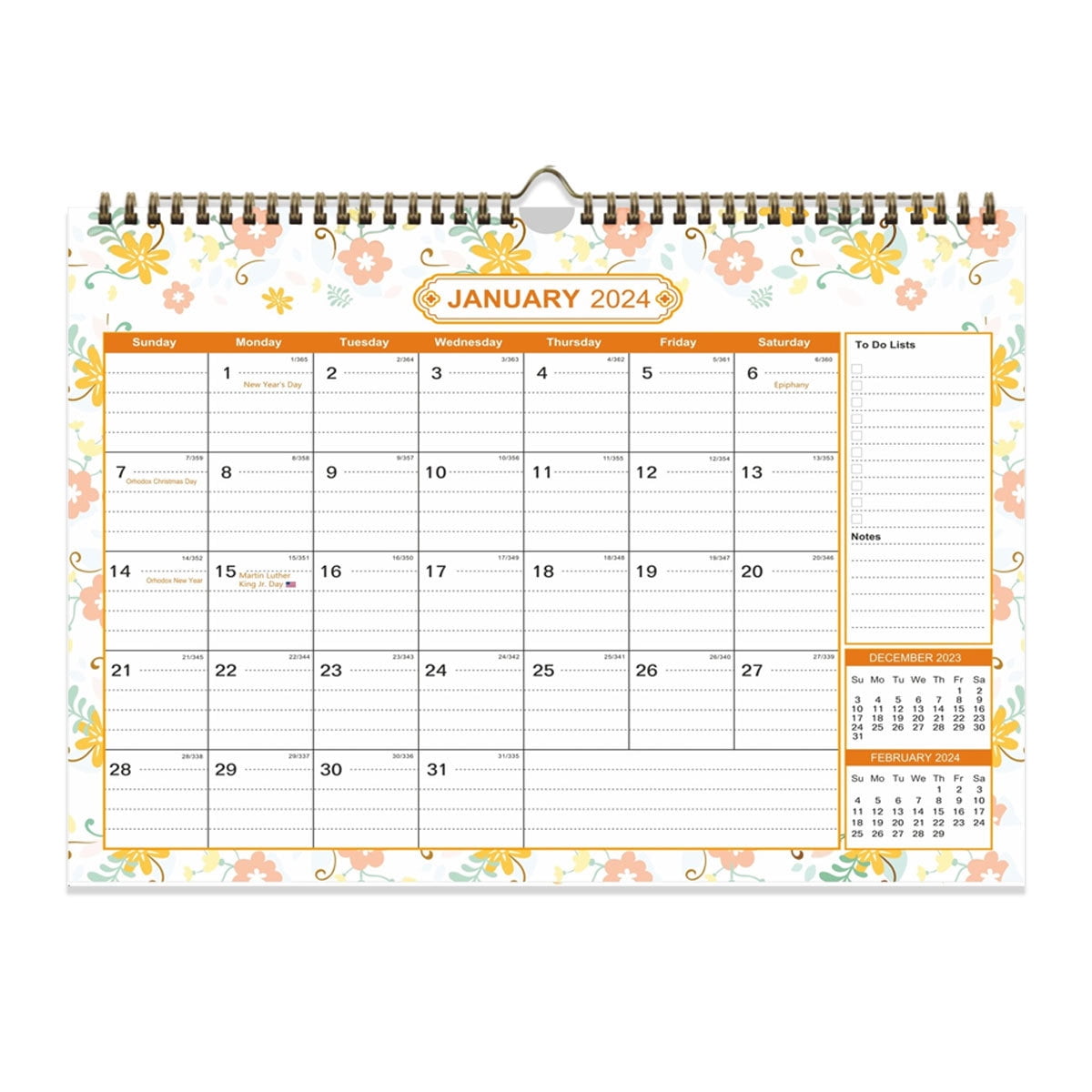 Calendar 20242025, Wall Calendar, 18 Monthly, Jan. 2024 Jun. 2025