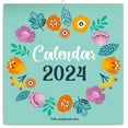 Calendar 2024, Quotes Wall Calendar, Monthly Calendar, 16 Month Hanging