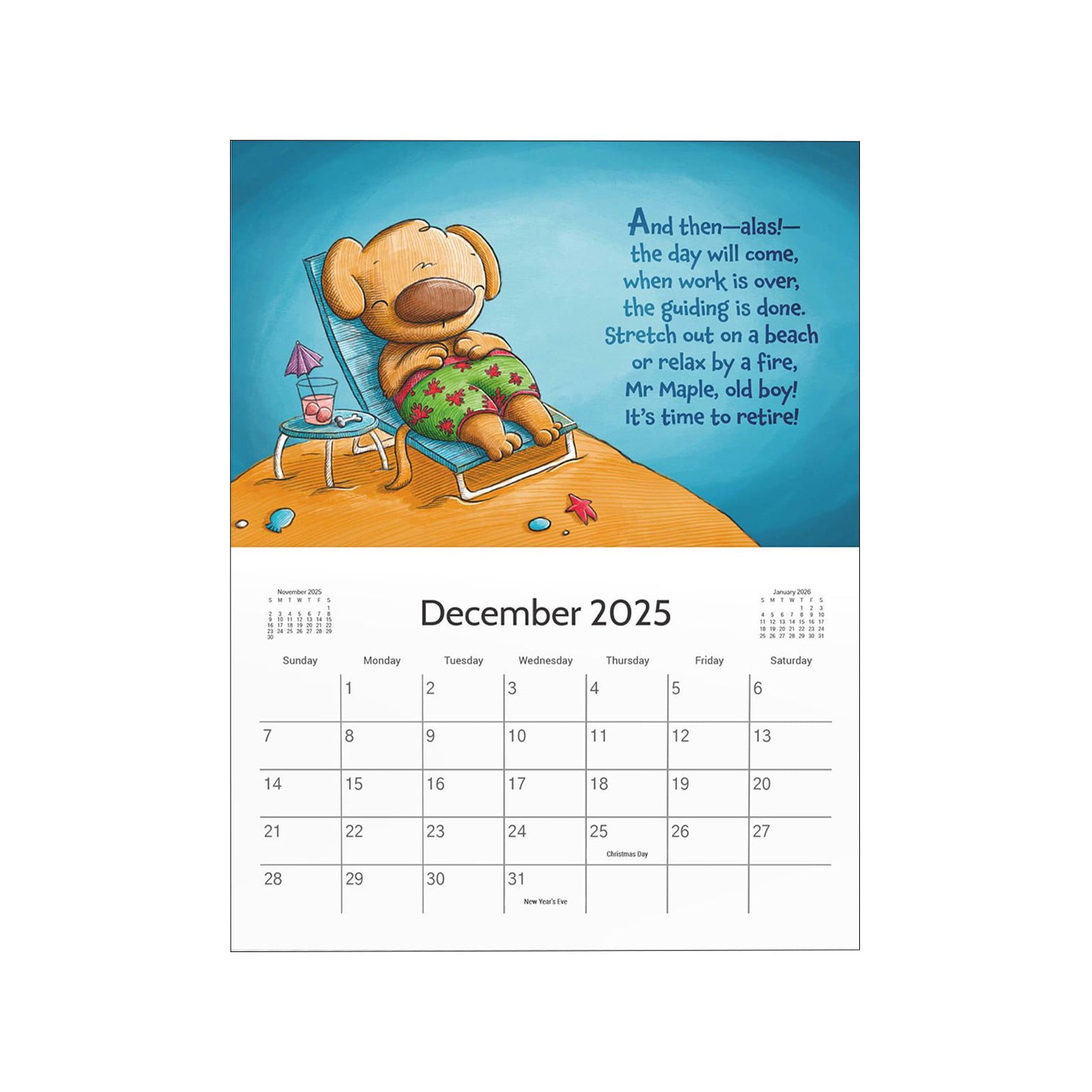 Calendar 20252026 2025 Desk Calendar Large, Desk Calander, Small